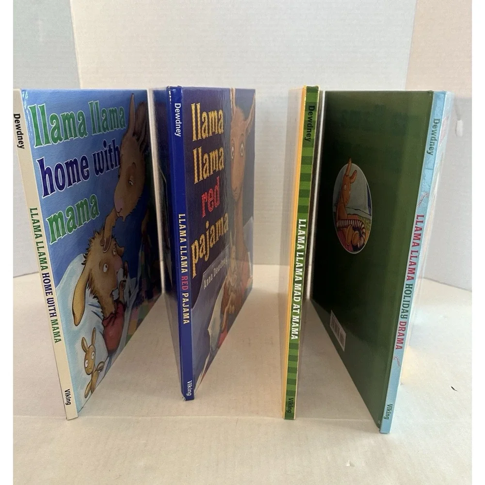 Llama Llama Anna Dewdney Hard Cover Books Red Pajama Holiday Drama Home/Mad Mama